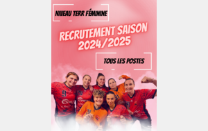 Recrutement + 16 F 