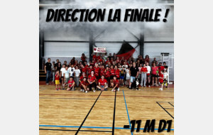 Qualification en finale à Toulouse -11 M D1